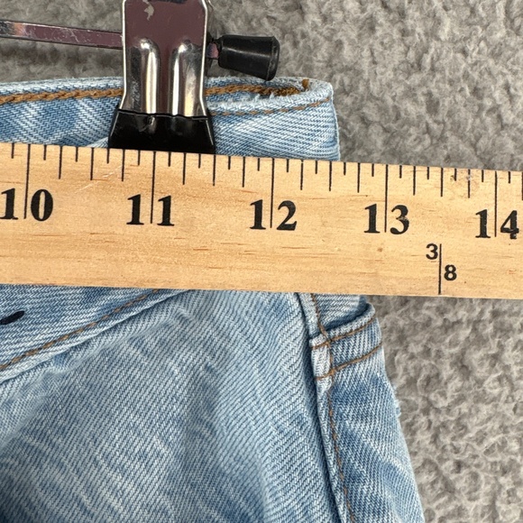 Abercrombie The Loose High Rise Curve Love Jeans 25 0L Light Wash Baggy Wide Leg - Picture 9 of 16